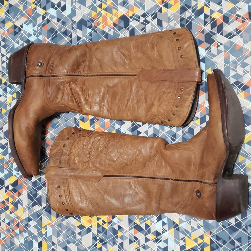 INNOVATION Leather Cowgirl Boots